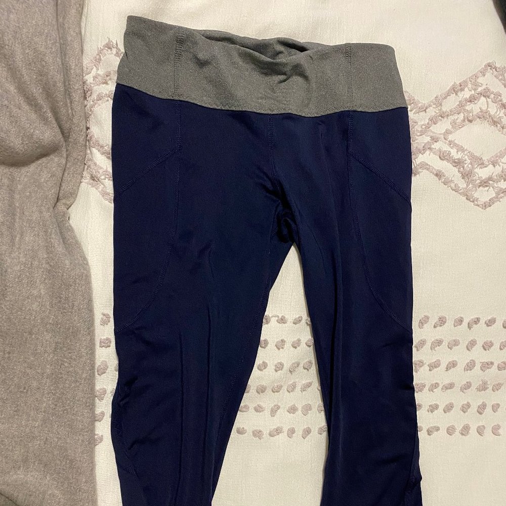 Mizuno Small Navy Leggings